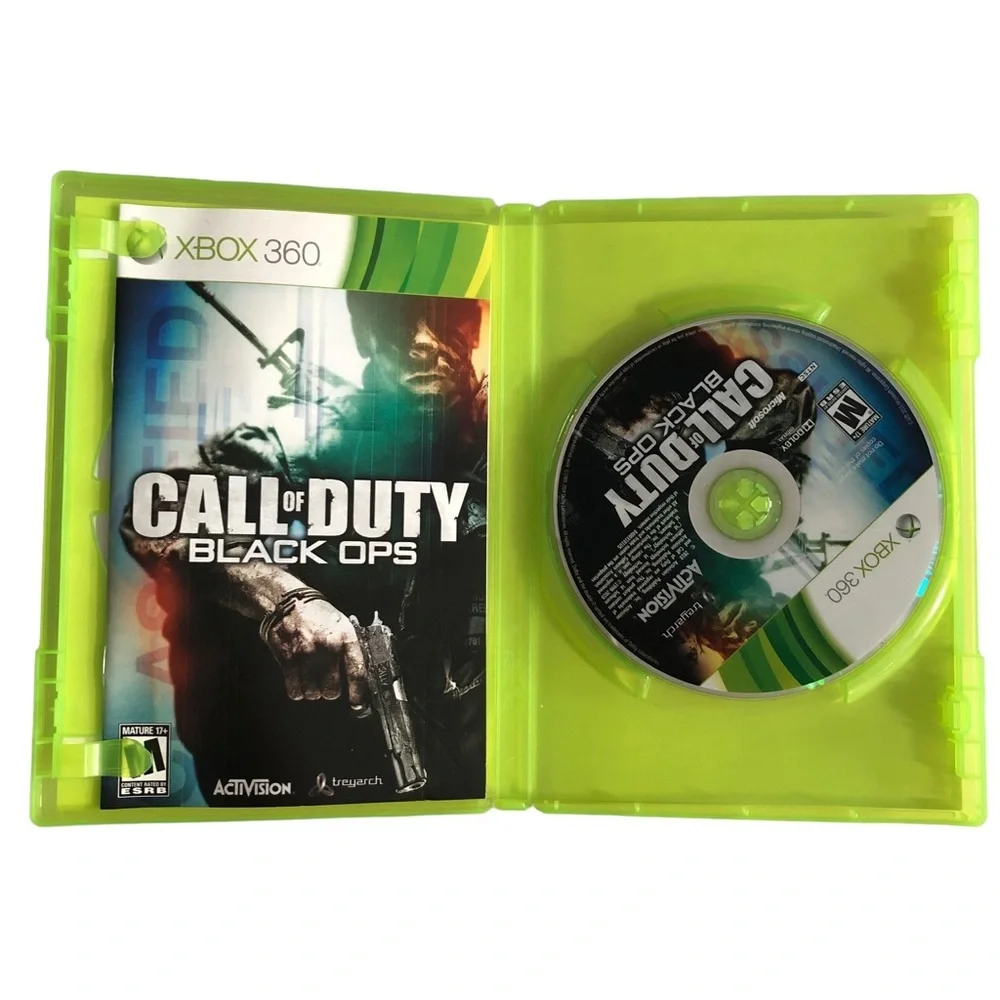 𝅺Xbox 360 Call Of Duty Black Ops